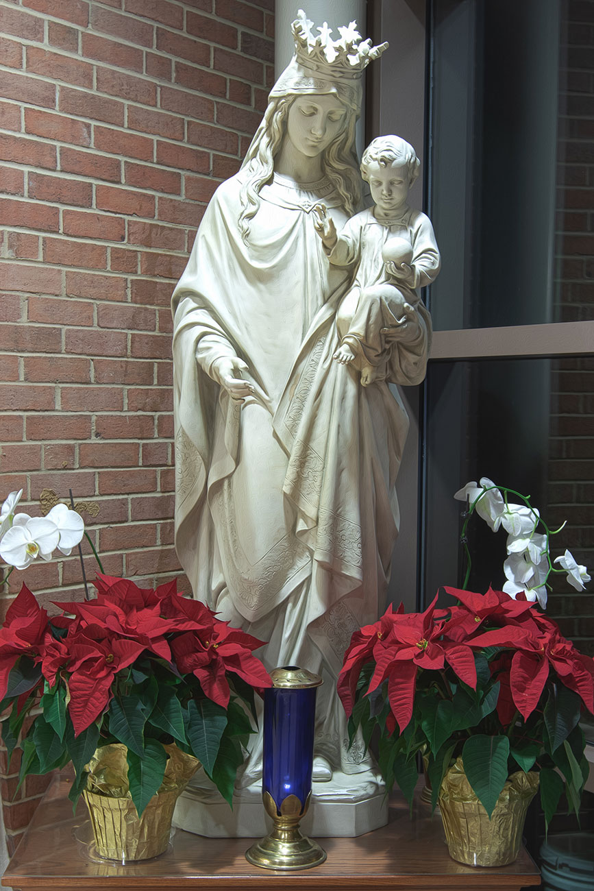 Saint Leo - Virgin Mary 